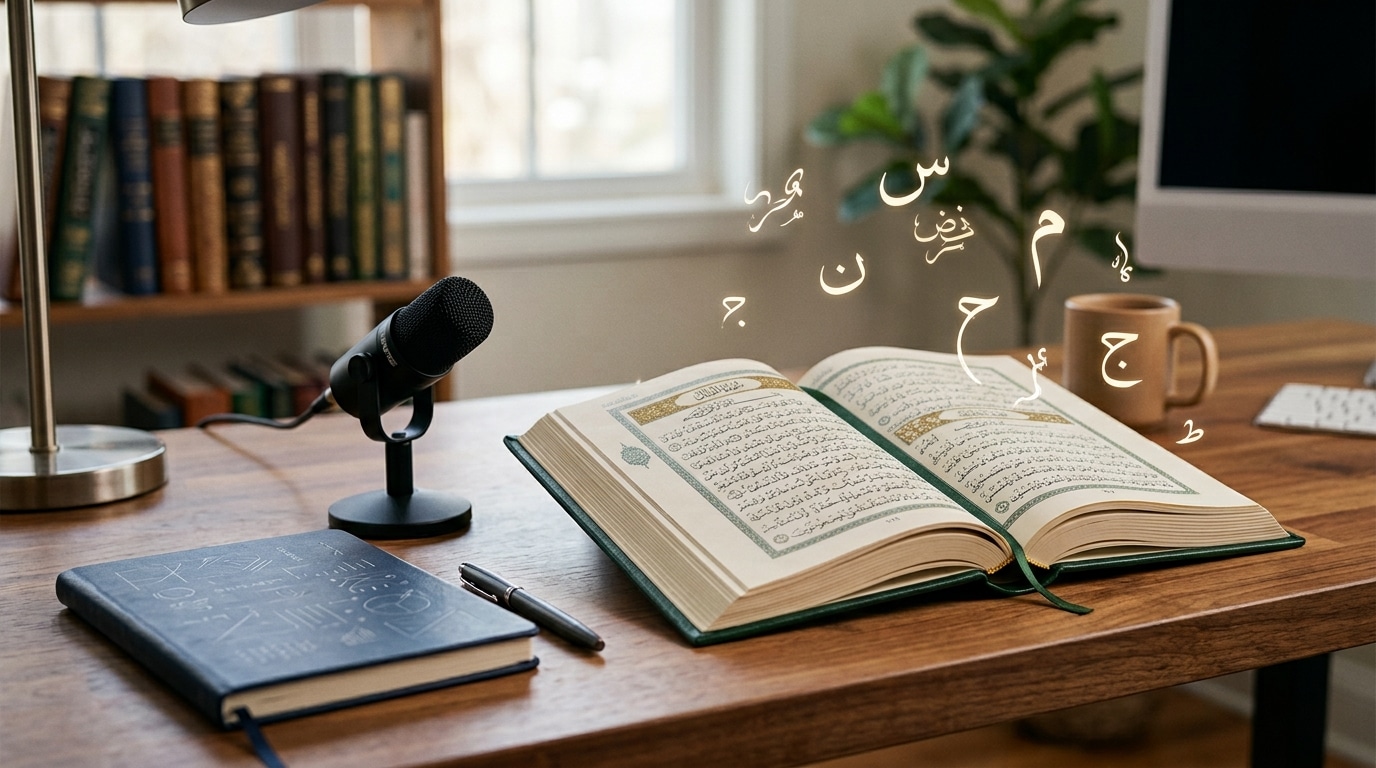Beginner guide to Tajweed terms explained in plain English